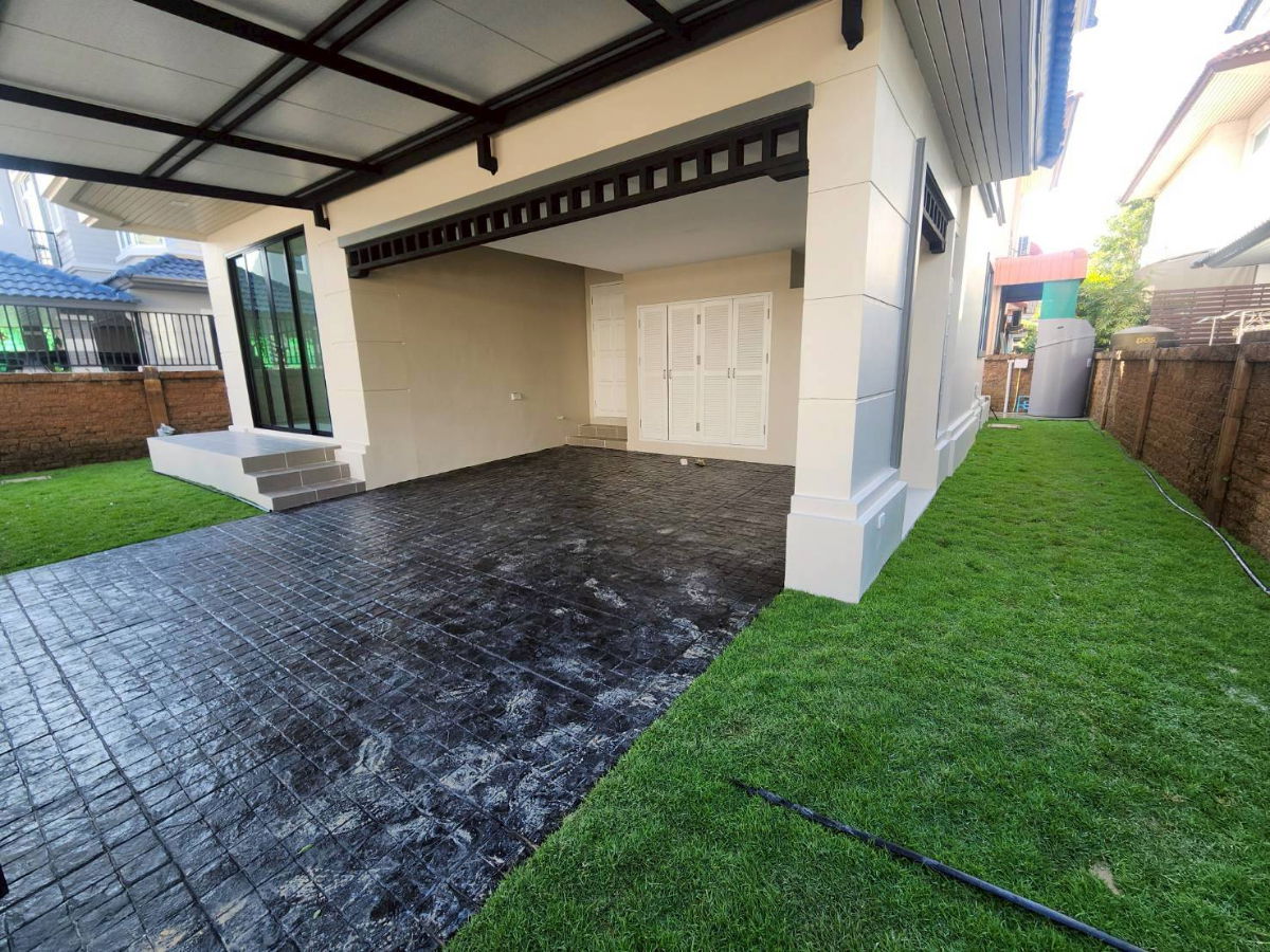 รูป บ้านเดี่ยวมือสองตกแต่งใหม่ โครงการ ธนาสิริ รัตนาธิเบศร์ (Thanasiri Rattanathibet) เนื้อที่ 54.40 ตร.ว. ใกล้รถไฟฟ้าสายสีม่วงสถานีบางพลู - รูปที่ 2/19