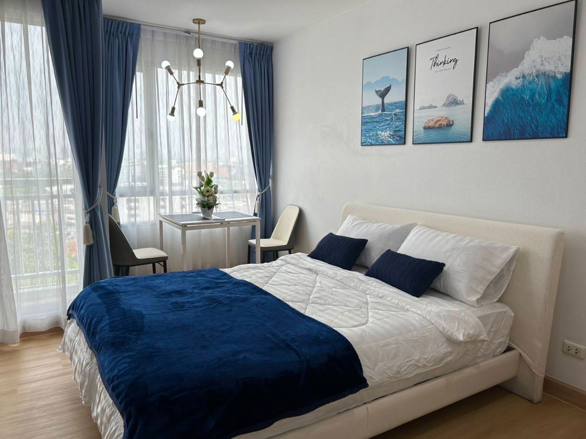 รูป เจ้าของใจดีปล่อยเช่าด่วน!! ใกล้รถไฟฟ้าพระโขนง คอนโด สุขุมวิท พลัส ห้องพร้อมเข้าอยู่ - รูปที่ 2/6