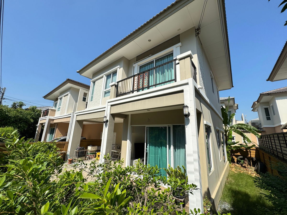 รูป ขายบ้านแฝดมือสองนนทบุรี โครงการ ภัสสร ไพรด์ ปิ่นเกล้า-วงแหวน (Passorn Pride Pinklao-Wongwaen) หน้าบ้านไม่ชนใคร ใกล้เซ็นทรัลเวสต์วิลล์ - รูปที่ 2/13