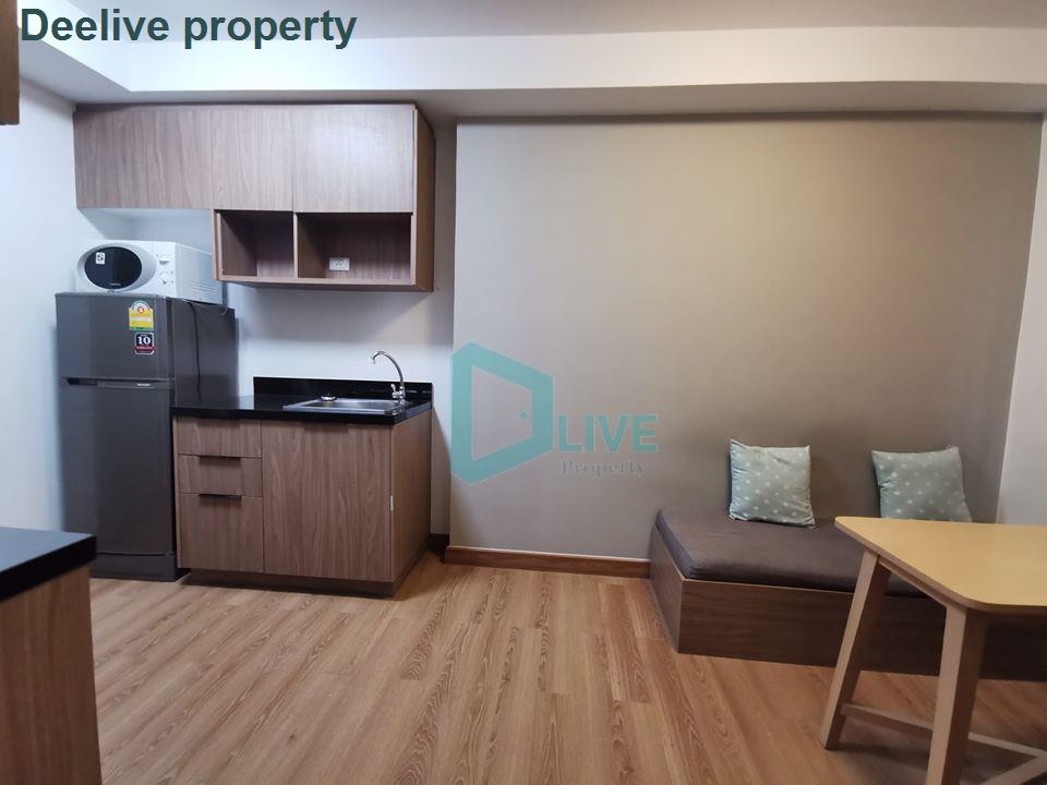 รูป DL000208 ให้เช่าคอนโด แชปเตอร์ วัน เดอะ แคมปัส ลาดพร้าว 1 (Chapter one The campus Ladprao 1) ใกล้ MRT พหลโยธิน พร้อมเข้าอยู่ โทรด่วน 0614453194 LineID @162cjixi - รูปที่ 3/8