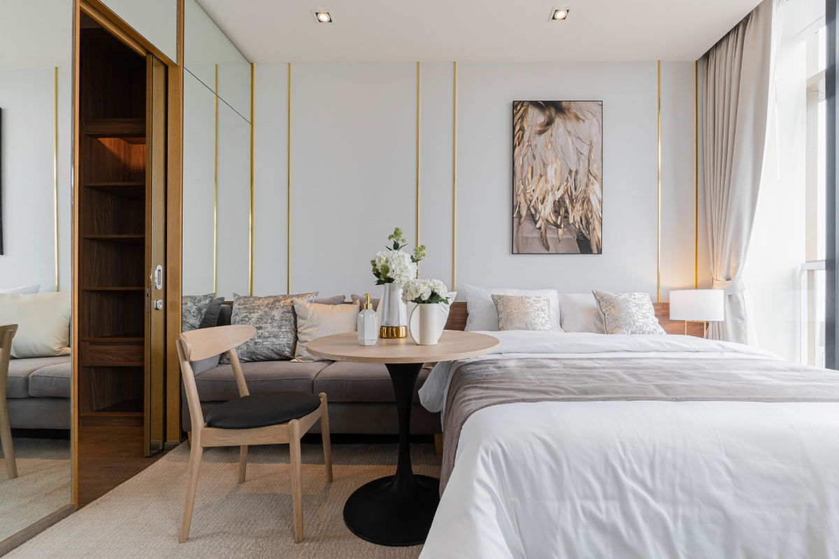 picture 🏙️ Park Origin Phrom Phong Phase 2 💰 Rent: 24,000 THB/month 🚆 Near BTS Phrom Phong | Ref. RS4462 - 1/14