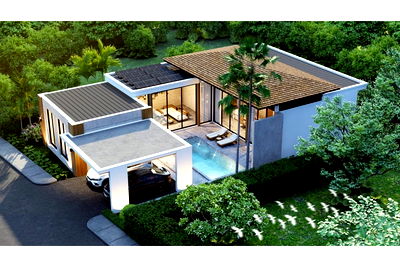 บ้านเดี่ยว บางละมุง ชลบุรี : [920311006-313] ขายพูลวิลล่าใกล้ทะเลจอมเทียน-พัทยา