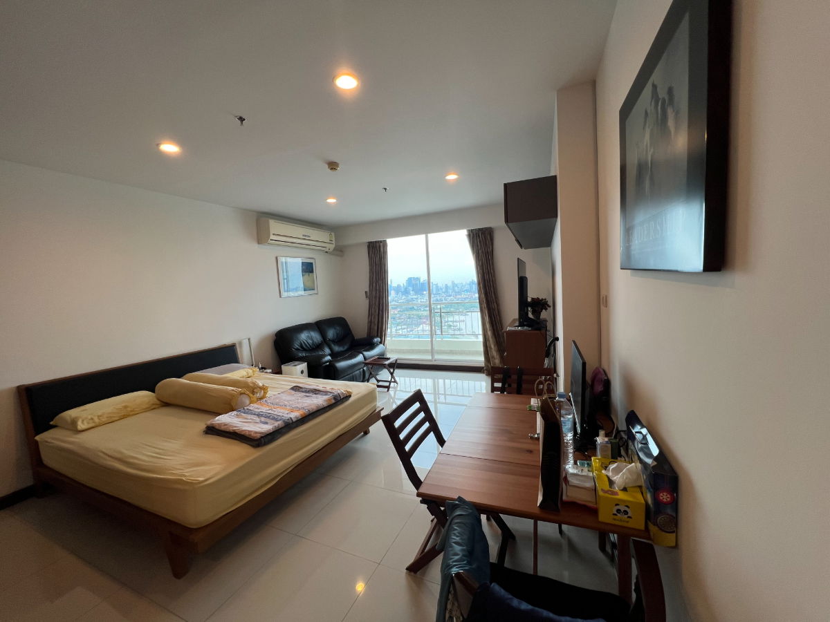 รูป ขาย Supalai Prima Riva ห้อง 43 ตร.ม. ชั้นสูง วิวสวยมาก ระเบียงกว้าง | Riva Sathorn Suite (1BR/Studio) - รูปที่ 2/6