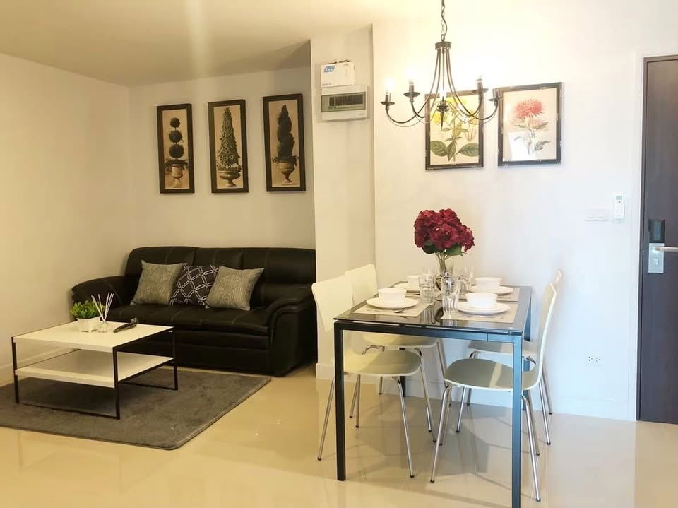 รูป เช่าคอนโดพร้อมเข้าอยู่ 80 ตรม. ใกล้เซ็นทรัลเฟส 20,000 บ. - รูปที่ 9/13