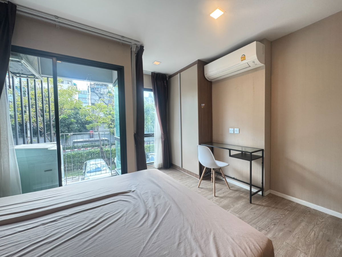 รูป ขาย เคฟ ทาวน์ สเปซ Kave town space ข้างม.กรุงเทพ เฟอร์ไฟฟ้าครบ มีเครื่องซักผ้า พร้อมอยู่ ให้หมด - รูปที่ 2/19