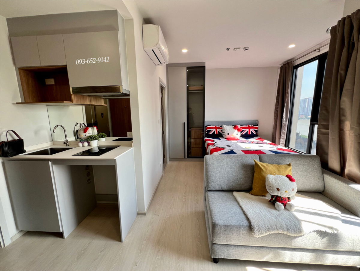 รูป 🌾🌾🌾 ให้เช่าคอนโด Nue Riverest ราษฎร์บูรณะ (( 9499 ต่อเดือน / ห้องสวยมาก / วิวแม่น้ำ )) ใกล้ กสิกรสำนักงานใหญ่ - รูปที่ 7/16