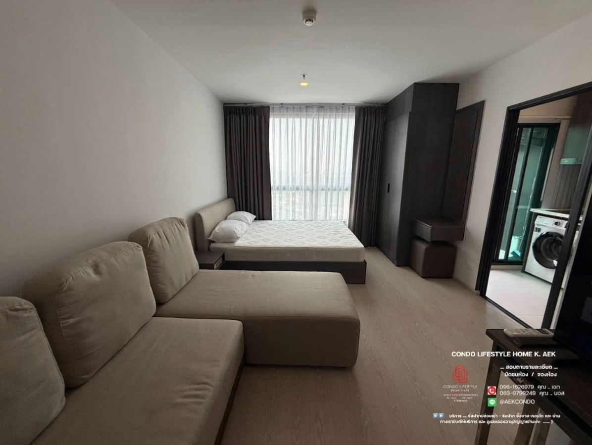 รูป ▶️ปล่อยเช่าคอนโด : Elio Del Nest (เอลลิโอ เดล เนสท์)   ➖➖➖➖➖➖➖➖  ♦️ห้องว่างพร้อมอยู่  ➖  นะครับ  ♦️1  Bedroom  -  ชั้น  24 - รูปที่ 5/10