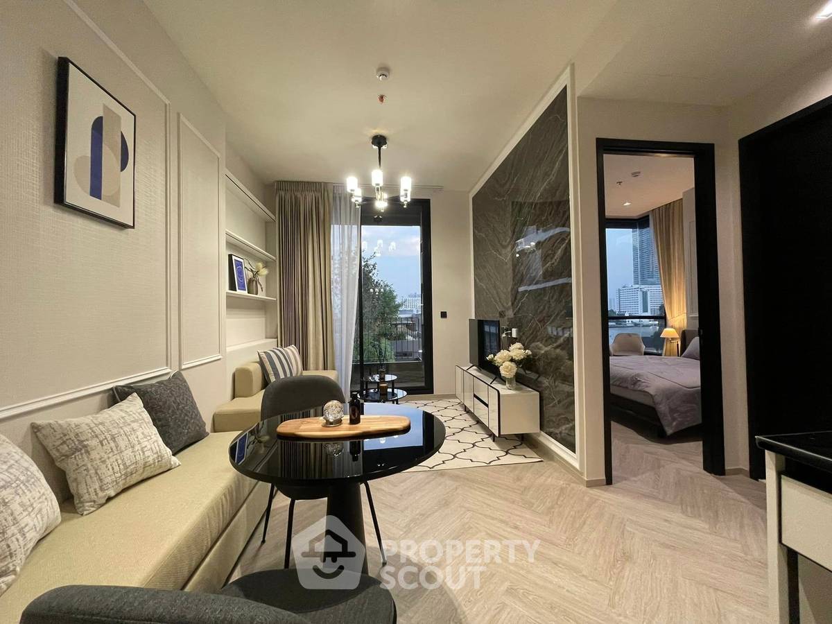 รูป คอนโด 2-ห้องนอน ที่ แชปเตอร์ เจริญนคร - ริเวอร์ไซด์ ใกล้ BTS กรุงธนบุรี (ID 992744) - รูปที่ 2/10