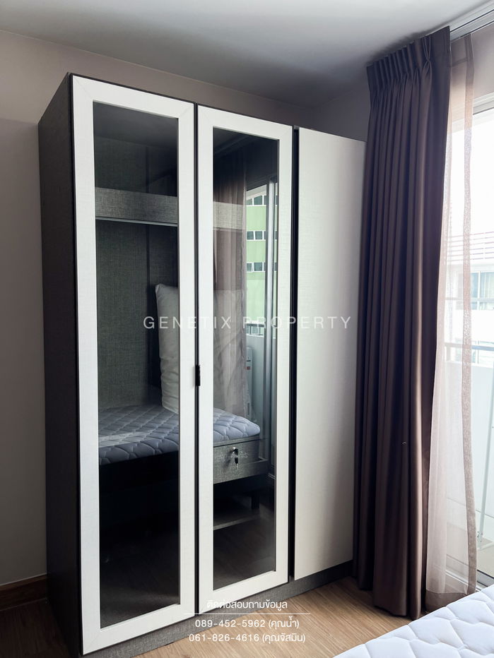 รูป 🏫ให้เช่าถูก!! พลัม พหลโยธิน 89 คอนโดใกล้ ม.รังสิต เฟอร์ครบ มีเครื่องซักผ้า พร้อมอยู่ เช่า 6,500 บาท/เดือน - รูปที่ 4/10