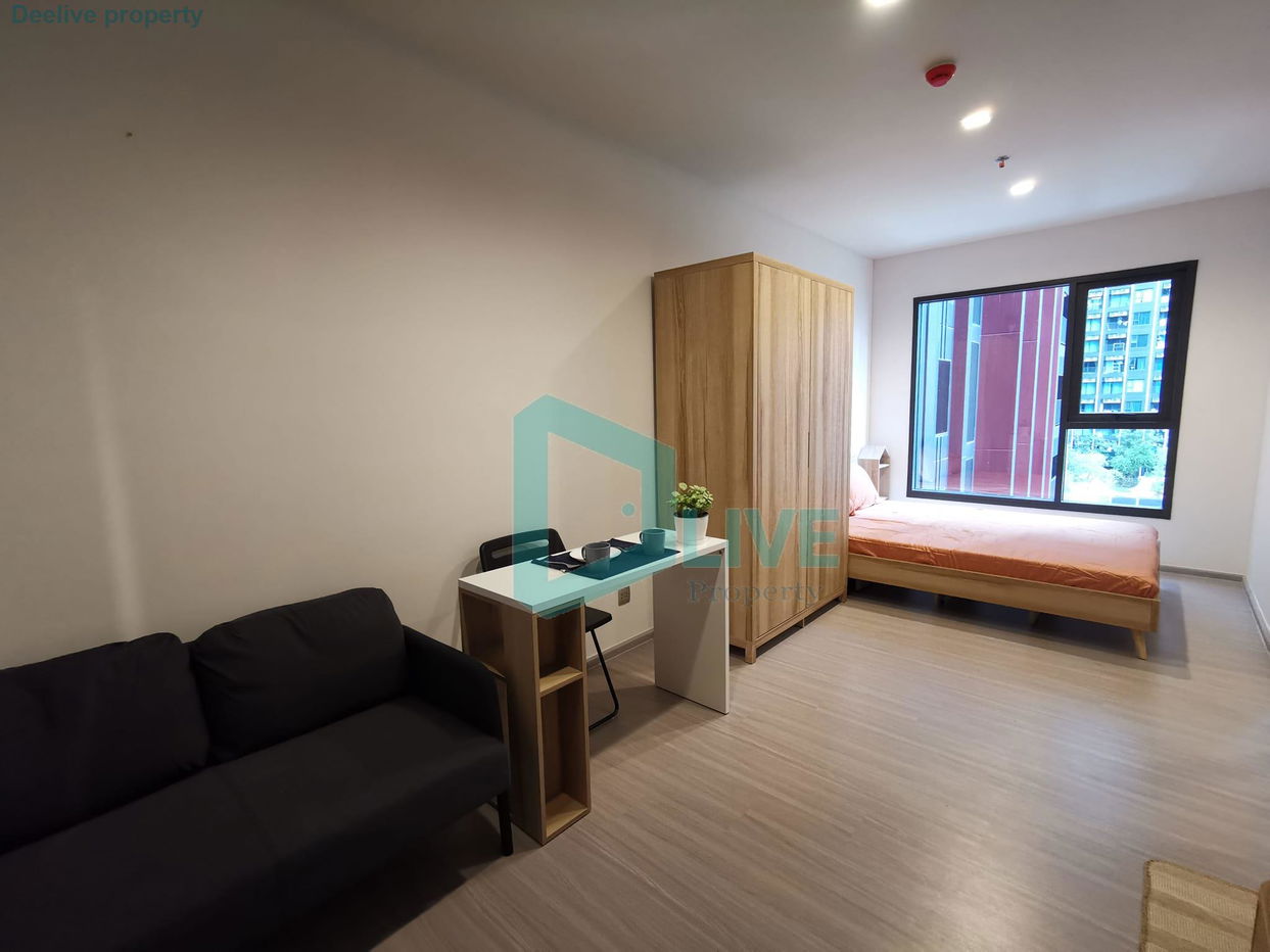 รูป DL101170 ให้เช่าคอนโด ไลฟ์ อโศก ไฮป์ (Life Asoke Hype) ใกล้ MRT พระราม 9 พร้อมเข้าอยู่ โทรด่วน 0800343450 LineID @655ebbvc - รูปที่ 2/8