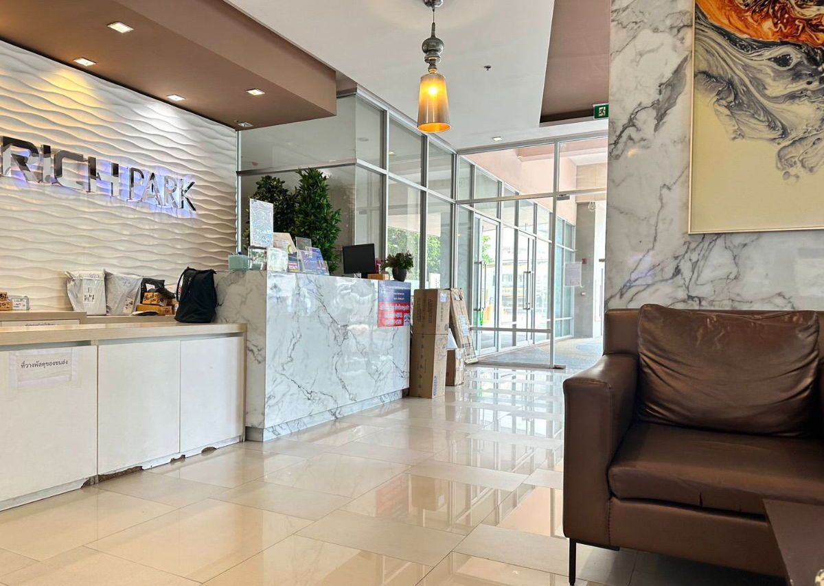 รูป ให้เช่า ริชพาร์ค @ เจ้าพระยา / Rich Park @ Chaophraya  🔺 ใกล้ MRT ไทรม้า ระยะเดินได้ 💥จอดรถได้ทั้ง 2 ชนิดต่อห้อง รถยนต์ 1 คัน และมอไซต์ 1 คัน - รูปที่ 19/21
