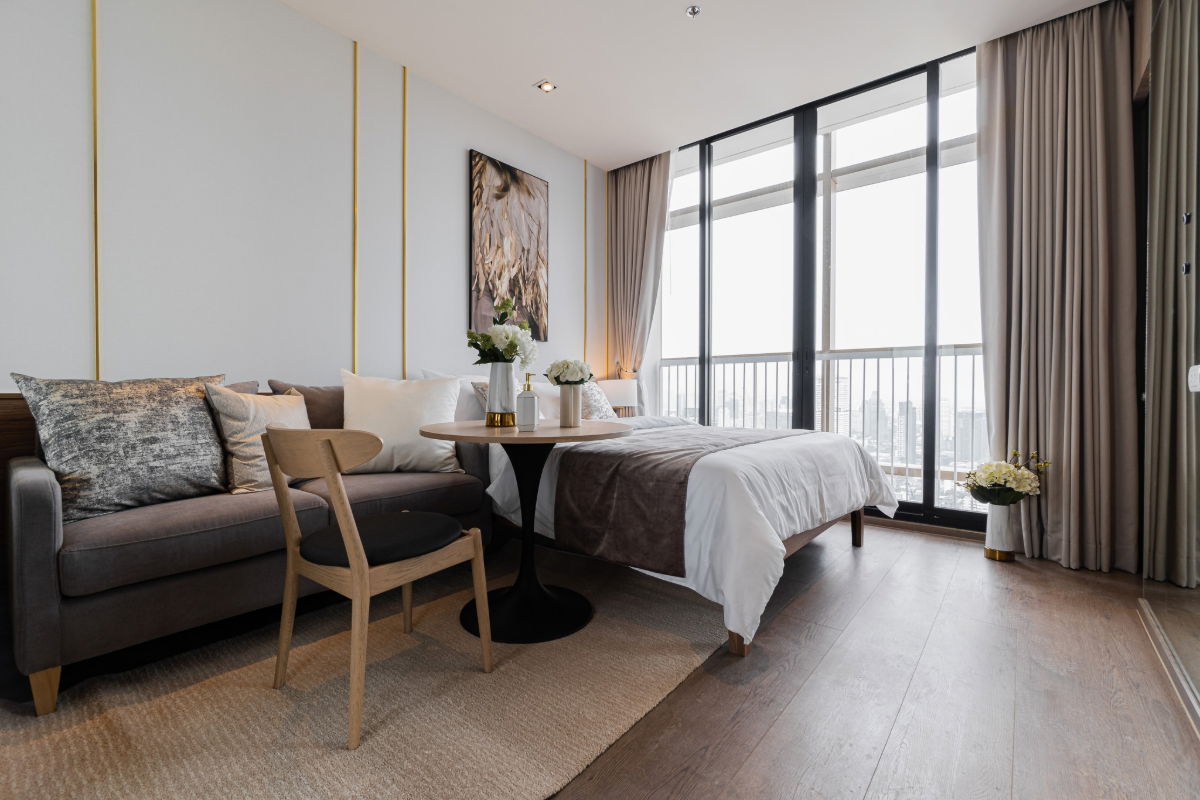 picture 🏙️ Park Origin Phrom Phong Phase 2 💰 Rent: 24,000 THB/month 🚆 Near BTS Phrom Phong | Ref. RS4462 - 4/14