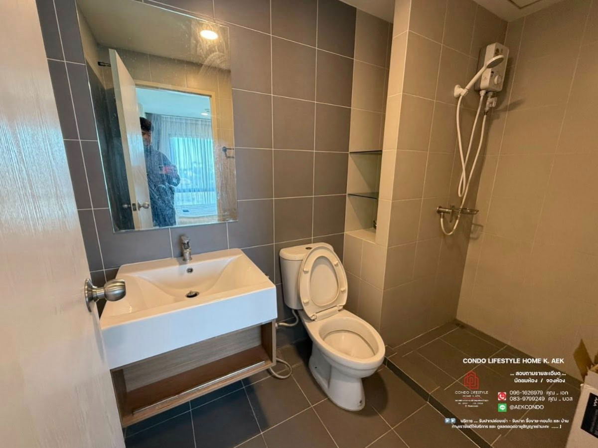 รูป ▶️ปล่อยเช่าคอนโด : Kensington Kaset Campus   (เคนซิงตัน เกษตร แคมปัส)   ➖➖➖➖➖➖➖➖  ♦️ห้องว่างพร้อมอยู่  ➖  5  มกราคม  นะครับ - รูปที่ 7/7