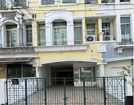 ให้เช่า ทาวน์โฮม 4 ชั้น โครงการ บ้านกลางเมือง บริติชทาวน์ ศรีนครินทร์ / ซอยศรีด่าน 24 ถนนศรีนครินทร์ / แอร์ 4 เครื่อง / จดบริษัทได้