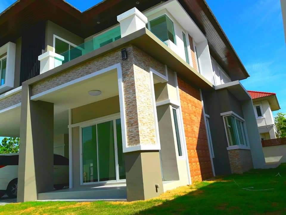 รูป ให้เช่าบ้านเดี่ยว 2 ชั้น ในสนามกอล์ฟ Flora Ville Golf & Country Club เฟอร์นิเจอร์ครบ ใกล้สนามบินดอนเมือง ใกล้ทางด่วนศรีสมาน  - รูปที่ 4/34