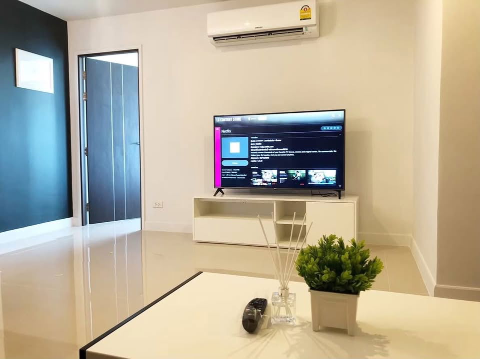 รูป เช่าคอนโดพร้อมเข้าอยู่ 80 ตรม. ใกล้เซ็นทรัลเฟส 20,000 บ. - รูปที่ 8/13