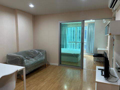 คอนโดให้เช่า คาซ่ารัชดา-ท่าพระ ติด BTS ตลาดพลู 35 ตรม. Fully Furnished พร้อมอยู่ เพียง 10,000 บ/ด    