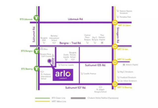 picture For Rent Condo Arlo Lasalle 17 (Sukhumvit 105) - 17/17