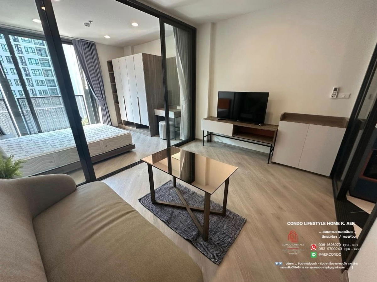 รูป ▶️ปล่อยเช่าคอนโด : THE BASE Saphanmai   (เดอะ เบส สะพานใหม่)  ➖➖➖➖ ♦️ชั้น  6  ( วิวฝั่งปั้มน้ำมัน ) ขนาด   34   ตร.ม.   - รูปที่ 6/10