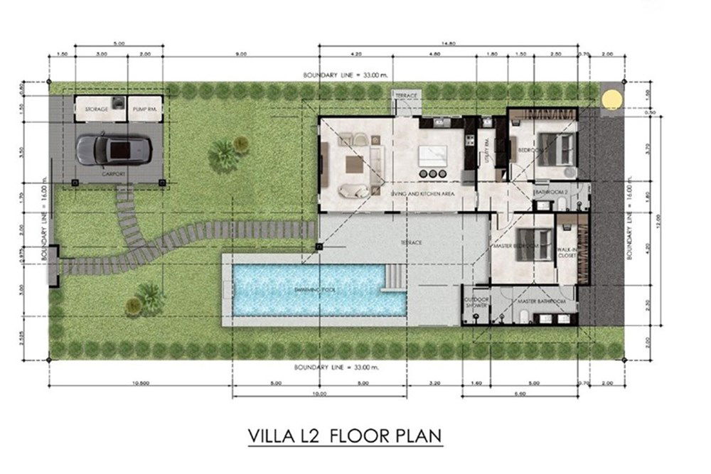 รูป [920601001-804] สมาร์ท แฮมเล็ต 2 3 ห้องนอน 2 ห้องน้ำ หัวหิน ซอย 70 ขาย (Off-plan) - รูปที่ 4/12