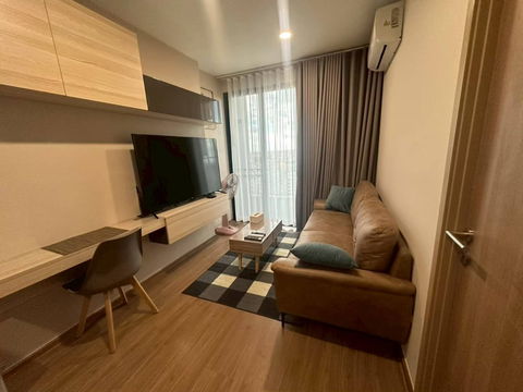 🟢ห้องสวย!! พร้อมเข้าอยู่!! 🟢เดอะ ลิฟวิ่น เพชรเกษม ใกล้ MRT ภาษีเจริญ, ซีคอนบางแค สอบถาม📱ADD LINE @572aurac แอดมินตอบไว✨