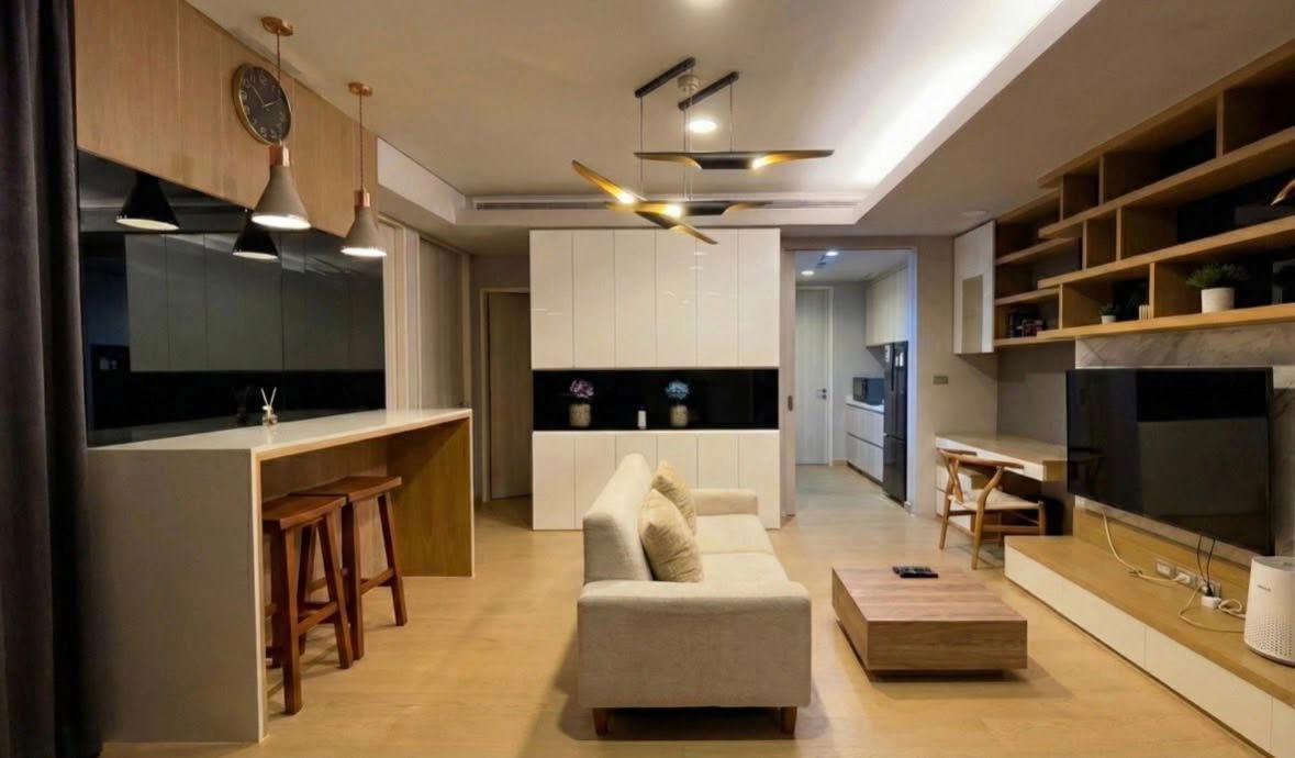 รูป 🏙️✨ ให้เช่าคอนโด The Lumpini 🚇24 BTS พร้อมพงษ์ 45,000 บาท / เดือน รหัสทรัพย์ RS4492 - รูปที่ 1/7