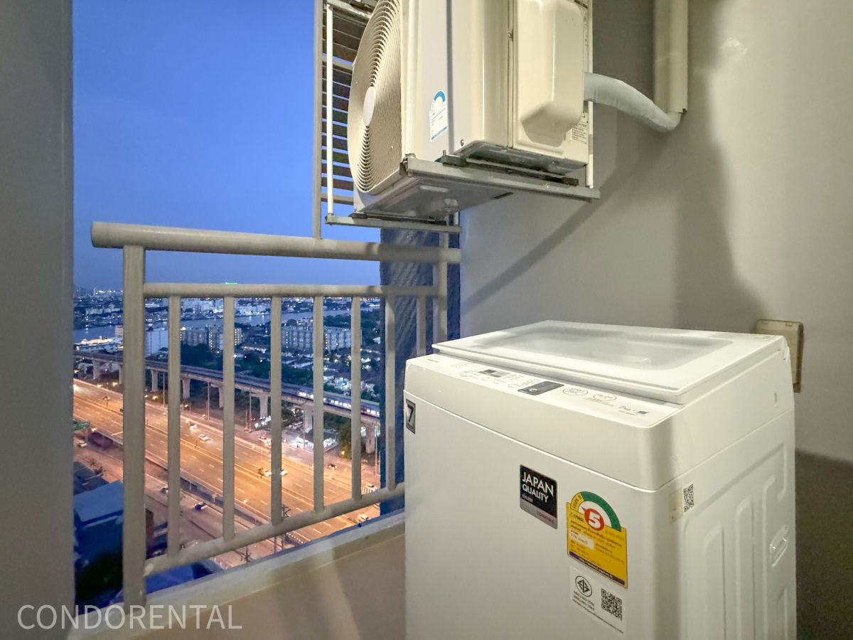 รูป  Rich Park @ Chaophraya ห้องสวย ราคาดี สอบถามเพิ่มเติมได้ที่ Line @condorental - รูปที่ 13/17