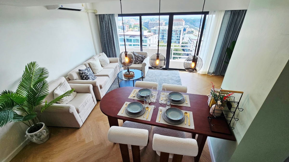 รูป Duplex 2 ชั้น 100 ตร.ม ยูนิตพิเศษใน คอนโดชมดอยตึกกลม เชียงใหม่ - รูปที่ 1/30