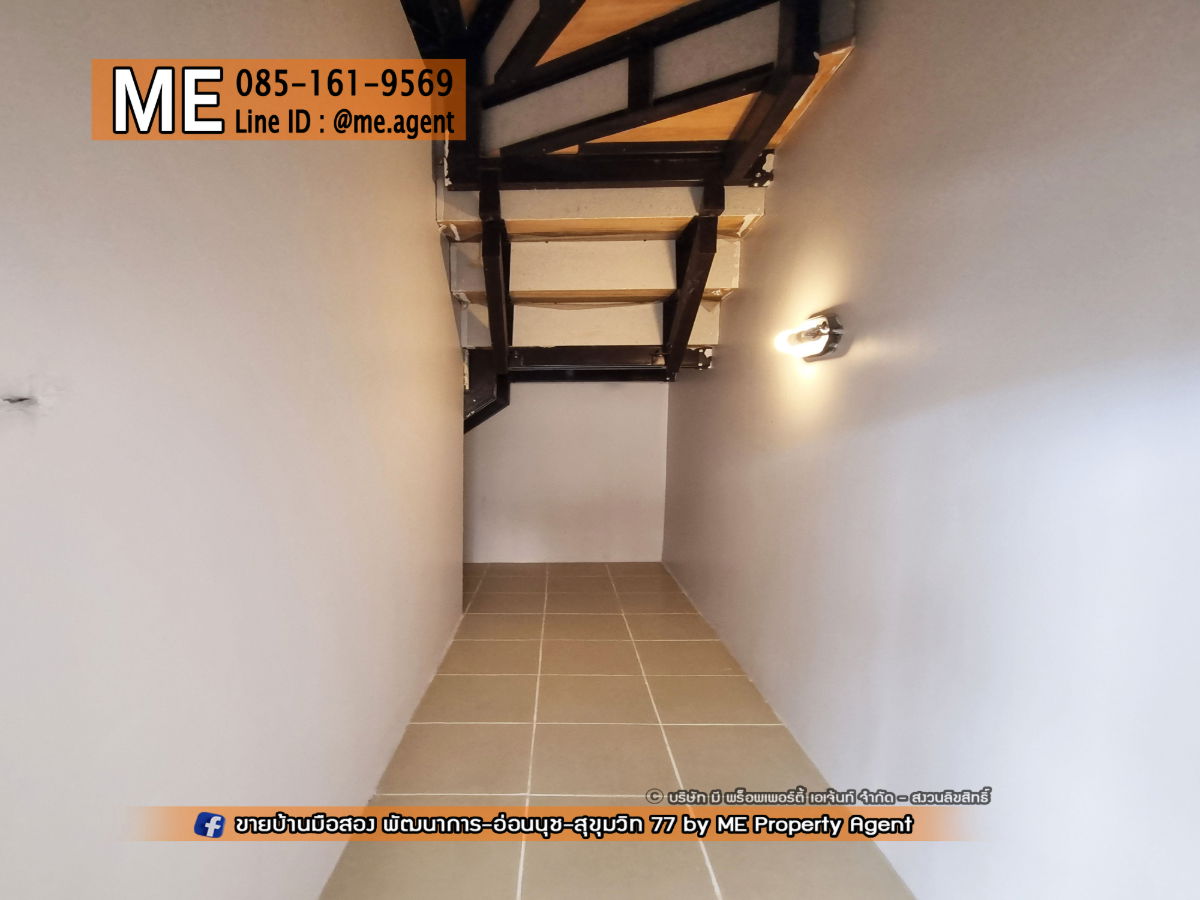 รูป ให้เช่า ทาวน์เฮ้าส์ วิลเลต ไลท์ พัฒนาการ 38 หลังมุม ตกแต่งใหม่ สภาพดี พร้อมอยู่ ใกล้เอกมัย-ทองหล่อ-สุขุมวิท โทร 064-954-9619 (RTG43-23) - รูปที่ 17/21