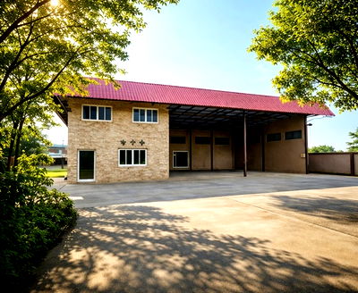 เช่าโรงงาน ม.เทคโนโลยีมหานคร : มีรั้วรอบขอบชิด ถนนคลองสิบ ให้เช่า โกดัง ขนาดใหญ่ 2 ไร่ 30 ตร.วา คลองสิบสี่ ติดถนนใหญ่ ใกล้สถานีตำรวจนครบาลลำหิน 1.5 กม.