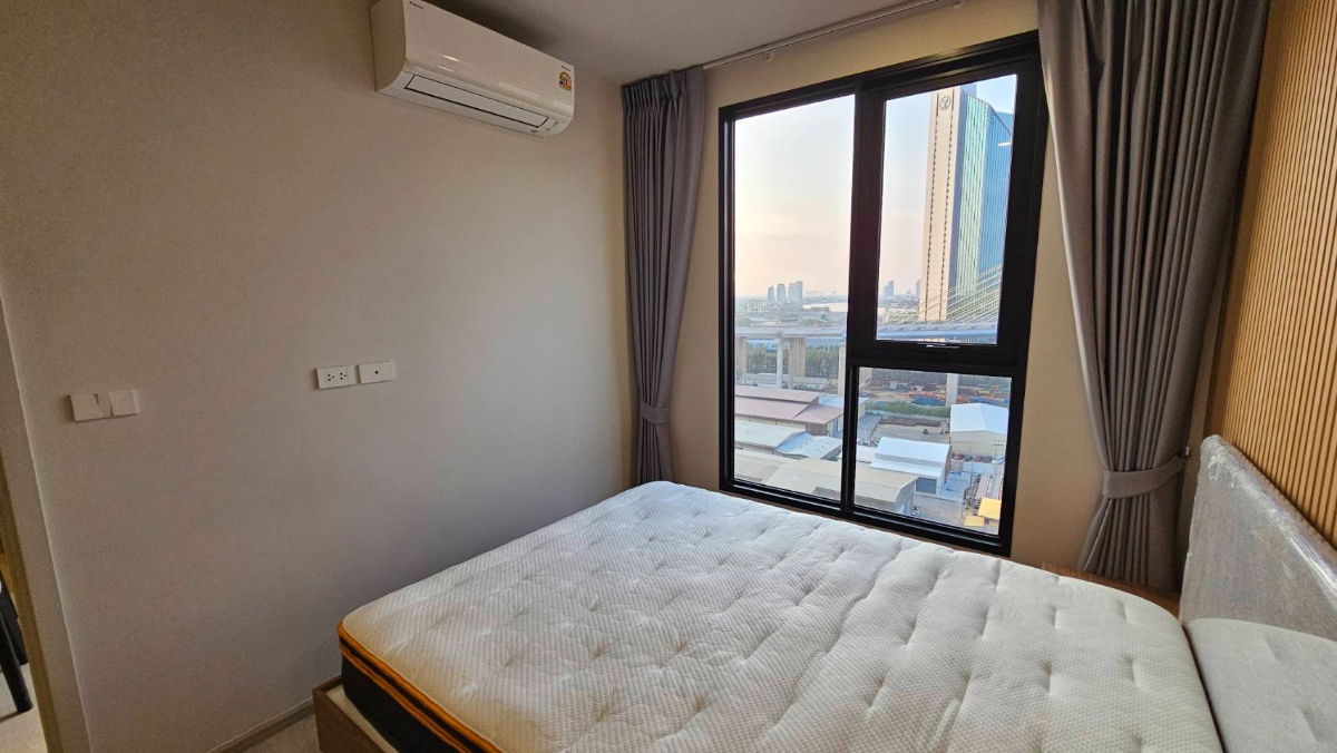 รูป วิวแม่น้ำ ห้องใหม่ NUE Riverest Ratburana (นิว ริเวอร์เรสต์ ราษฎร์บูรณะ)  47 ตรม.  2ห้องนอน 2 ห้องน้ำ ชััน 16 - รูปที่ 6/14