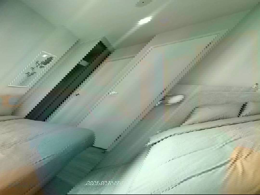 รูป แอทโมซ คาแนล รังสิต 1B1B ชั้น 4 ตึก C ขนาด 28 ตร.ม เช่า 13,000 บาท/เดือน Ready to move in - รูปที่ 9/10