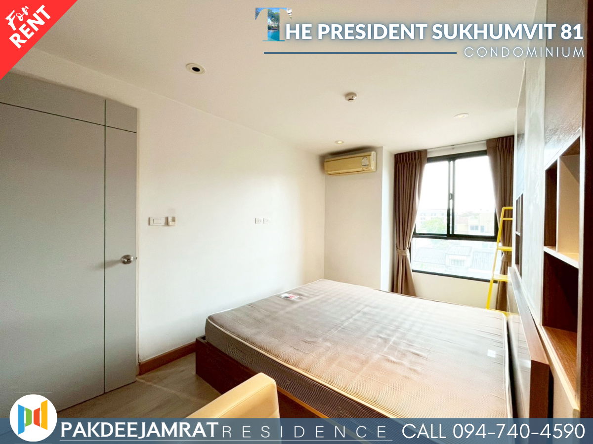 รูป 🅵🅾️🆁 🆁🅴🅽🆃  𝗧𝗵𝗲 𝗣𝗿𝗲𝘀𝗶𝗱𝗲𝗻𝘁 𝗦𝘂𝗸𝗵𝘂𝗺𝘃𝗶𝘁 𝟴𝟭 1 ห้องนอน 1 ห้องน้ำ  ขนาด 35 ตร.ม. 15,000 บาท / เดือน - รูปที่ 4/10