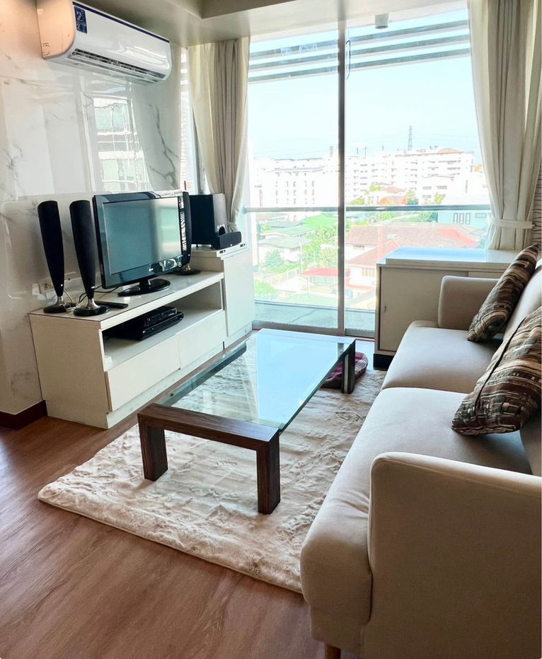 รูป #A124234 ✅ 1/1/69  ให้เช่า The Kris Ratchada 17 📲📢สอบถาม ld line @condoboy - รูปที่ 1/13