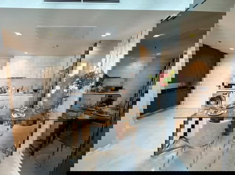 🏙✨ ให้เช่าคอนโด Nara 9 (2 ห้องนอน) 🚆 ใกล้ BTS ช่องนนทรี 💸 ค่าเช่า 45,000 บาท/เดือน  รหัสทรัพย์ RS4487