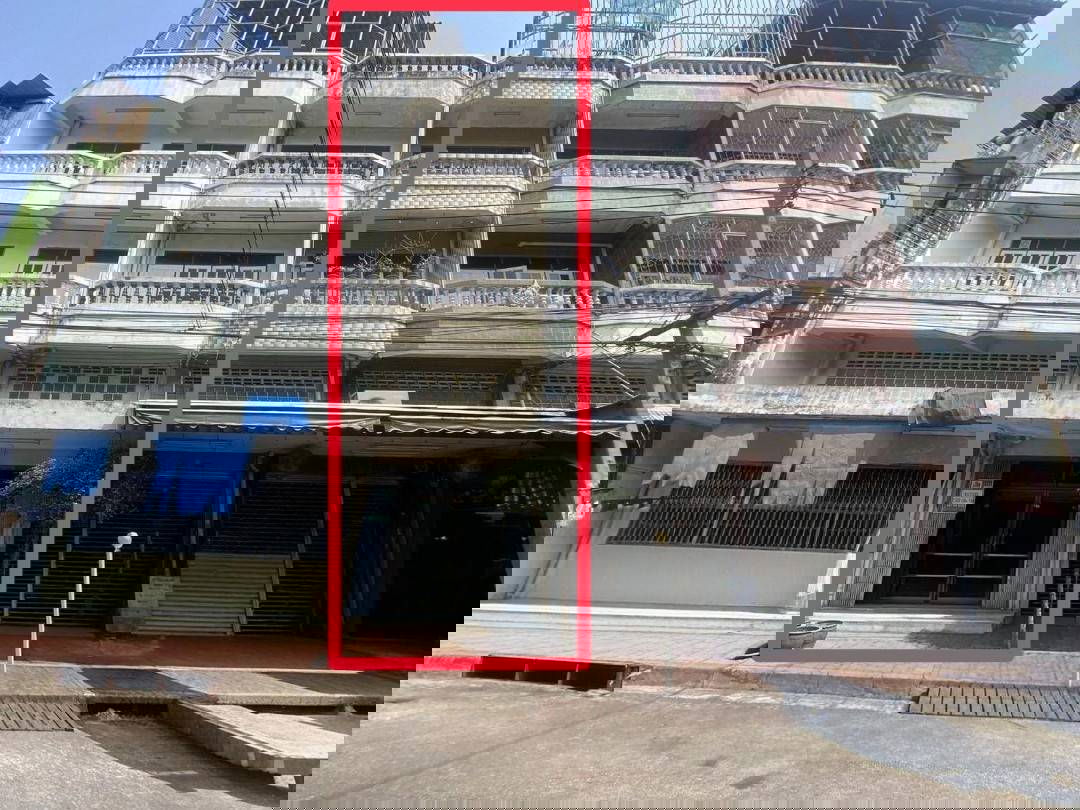 รูป ขายอาคารพาณิชย์ 4 ชั้นครึ่ง ถนนถั่วเพราะ ถนน 22 กรกฏาคม 5 เขตป้อมปราบศัตรูพ่าย เนื้อที่ 10.3 ตร.ว. ใกล้วัดพลับพลาไชย สถานีรถไฟฟ้าวัดมังกร ใกล้เยาวราช - รูปที่ 1/14