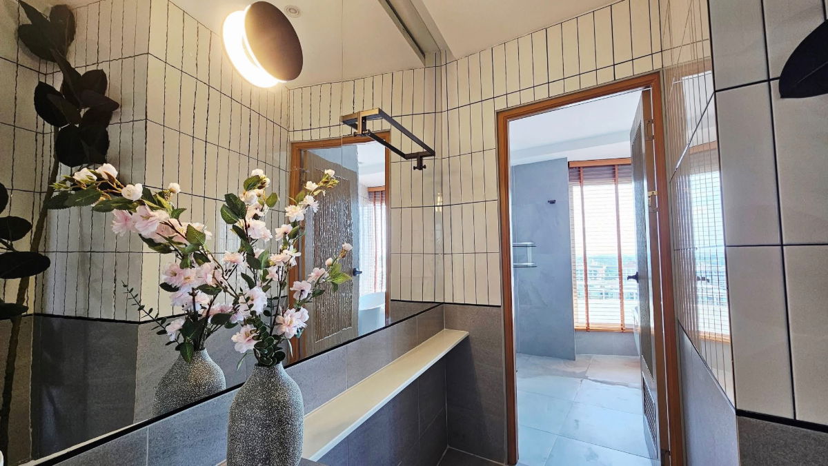 รูป Duplex 2 ชั้น 100 ตร.ม ยูนิตพิเศษใน คอนโดชมดอยตึกกลม เชียงใหม่ - รูปที่ 18/30