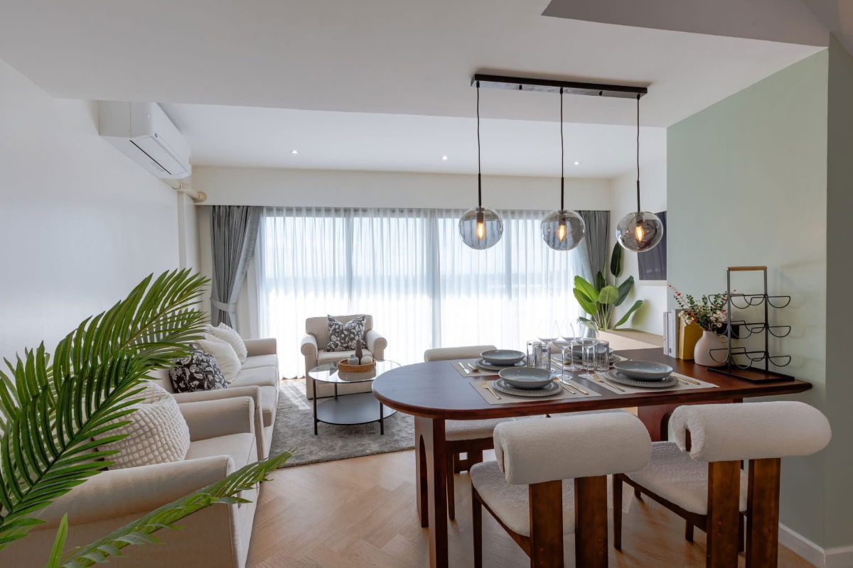 รูป Duplex 2 ชั้น 100 ตร.ม ยูนิตพิเศษใน คอนโดชมดอยตึกกลม เชียงใหม่ - รูปที่ 6/30