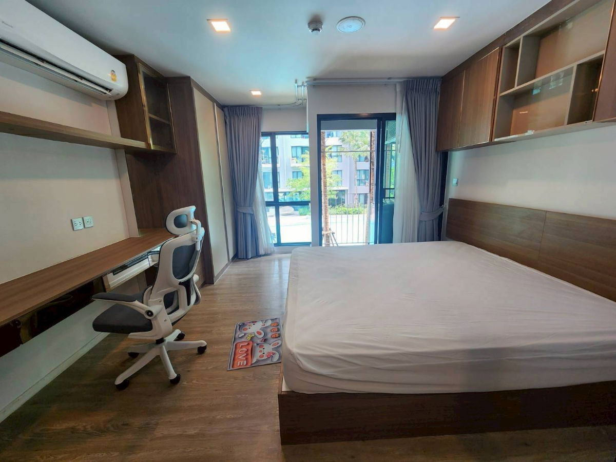 รูป 🏡 ให้เช่า Kave Town Space 13,000฿💖 ✨ ตึก D ชั้น 2 ห้องใหญ่ วิวสระ ✅️ พร้อมเข้าอยู่ - รูปที่ 11/18