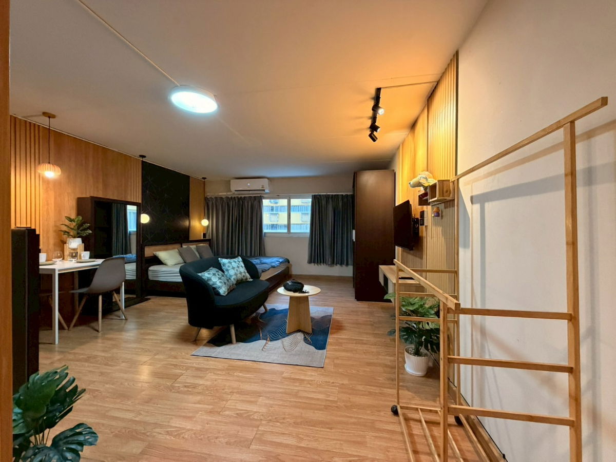 รูป ให้เช่า คอนโดป๊อบปูล่า เมืองทองธานี – แต่งสวยสไตล์ Modern Muji อบอุ่น เรียบง่าย พร้อมเข้าอยู่ทันที - รูปที่ 3/11