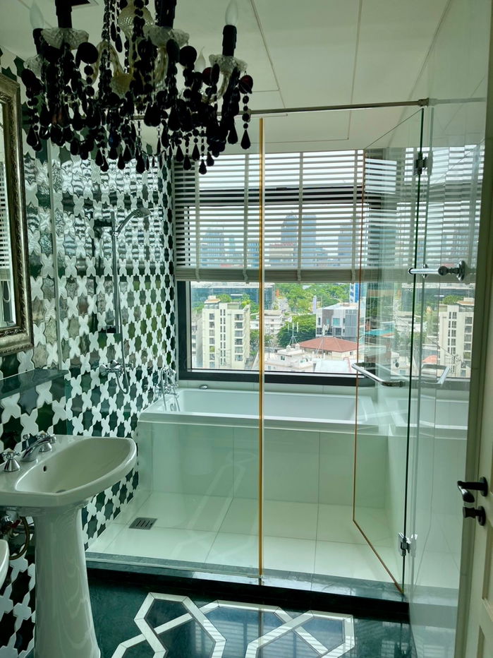 รูป 🐱Pet friendly📍AGUSTON Sukhumvit 22, มีอ่างอาบน้ำ มีครัวไทยแยก วิวโล่ง - รูปที่ 9/14