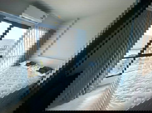 ห้องพร้อมอยู่ คอนโด  Vela de Condo เวลาดี แจ้งวัฒนะ ชั้น 4 แบบ 1 ห้องนอน 28 ตรม. ของครบ 