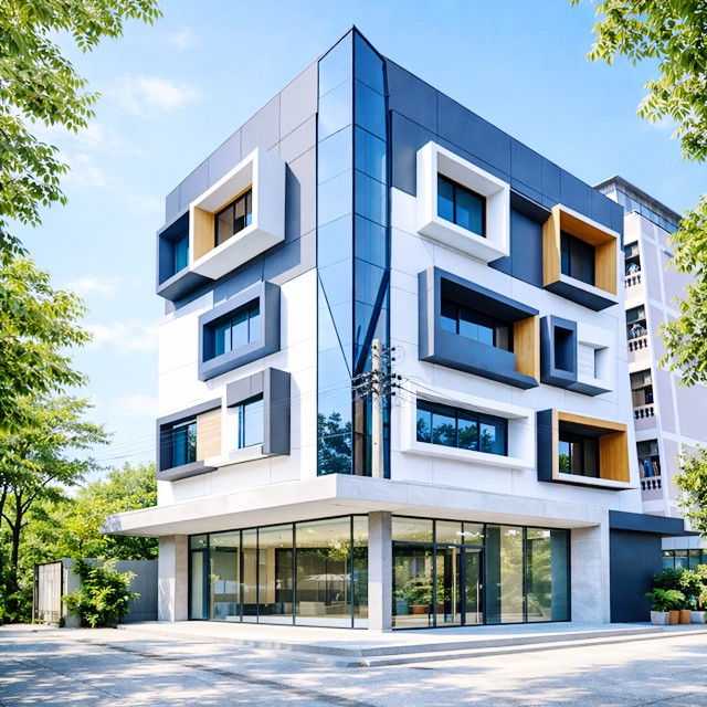 รูป ให้เช่าอาคารออฟฟิศ 5ชั้น 7-Eleven ทำเลรัชดา ห้วยขวาง 765ตร.ม.ประชาราษฎร์บำเพ็ญ10-19 50ม. 5คัน ลดราคา 45% จาก250k เหลือ 149,999 บาทต่อเดือน - รูปที่ 5/8