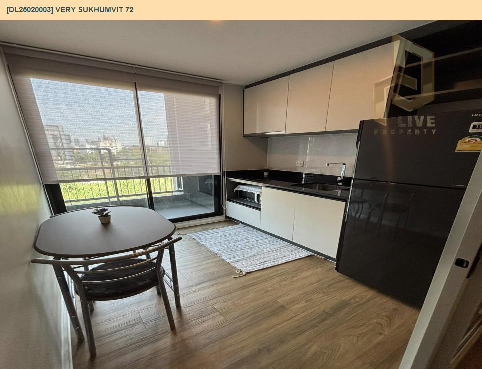 รูป DL25020003 ให้เช่าคอนโด เวรี่ สุขุมวิท 72 (Very Sukhumvit 72) ใกล้ BTS แบริ่ง พร้อมเข้าอยู่ โทรด่วน 0800343450 LineID @655ebbvc - รูปที่ 5/8