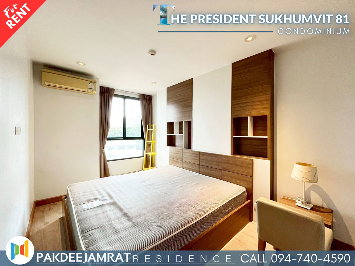 รูป 🅵🅾️🆁 🆁🅴🅽🆃  𝗧𝗵𝗲 𝗣𝗿𝗲𝘀𝗶𝗱𝗲𝗻𝘁 𝗦𝘂𝗸𝗵𝘂𝗺𝘃𝗶𝘁 𝟴𝟭 1 ห้องนอน 1 ห้องน้ำ  ขนาด 35 ตร.ม. 15,000 บาท / เดือน - รูปที่ 2/10