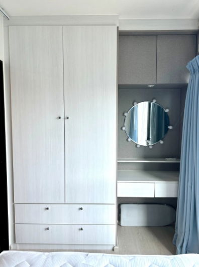 รูป ห้องพร้อมอยู่ คอนโด Vela de Condo เวลาดี แจ้งวัฒนะ ชั้น 4 แบบ 1 ห้องนอน 28 ตรม. ของครบ - รูปที่ 3/9