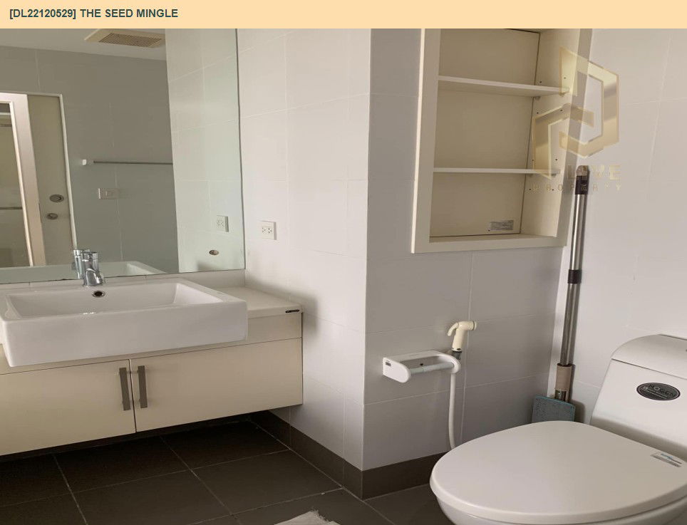 รูป DL22120529 ให้เช่าคอนโด เดอะ ซี้ด มิงเกิล (The Seed Mingle) ใกล้ BTS ศาลาแดง พร้อมเข้าอยู่ โทรด่วน 0653619502 LineID @534wlwof - รูปที่ 6/7