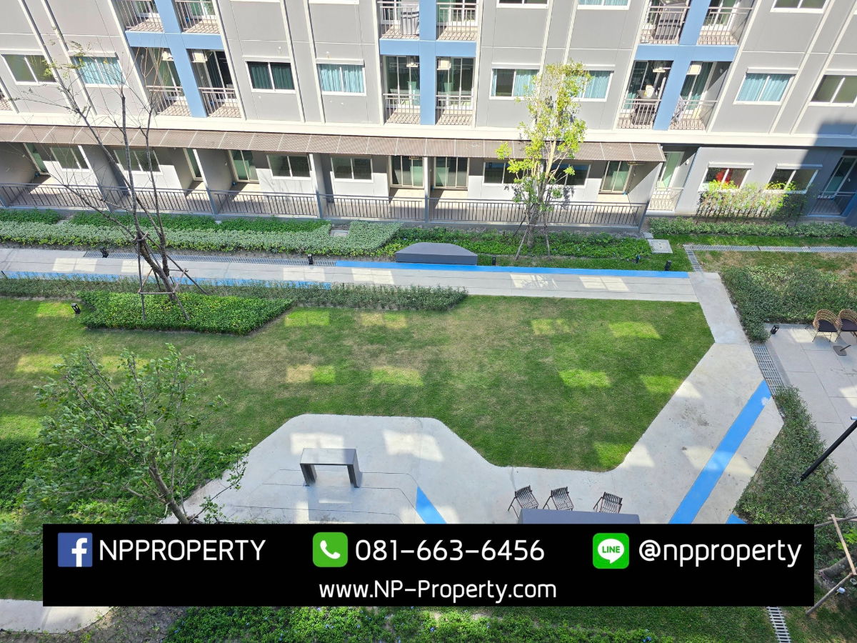 รูป  ราคาเช่า 7,000 บาท/เดือน 💸  🧺 พร้อมเครื่องซักผ้าในห้อง!  🌳 ห้องพิเศษ วิวสวนกว้างกว่าใคร โล่งกว่าเห็นชัด! 🌳  มองแล้วสบายตา เหนือกว่าตึกอื่นจริง ๆ - รูปที่ 12/15