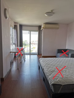 For sale B condo ( 8th floor conner room 35 sq.m.,tower A) Cheaper than appraised price