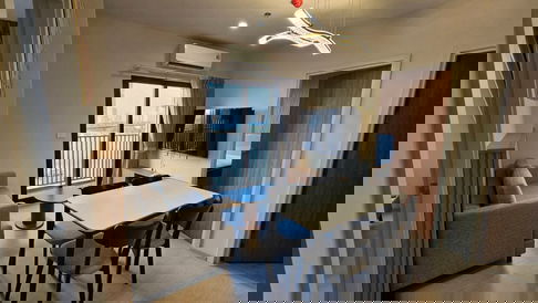 วิวแม่น้ำ ห้องใหม่ NUE Riverest Ratburana (นิว ริเวอร์เรสต์ ราษฎร์บูรณะ) 47 ตรม. 2ห้องนอน 2 ห้องน้ำ ชััน 16